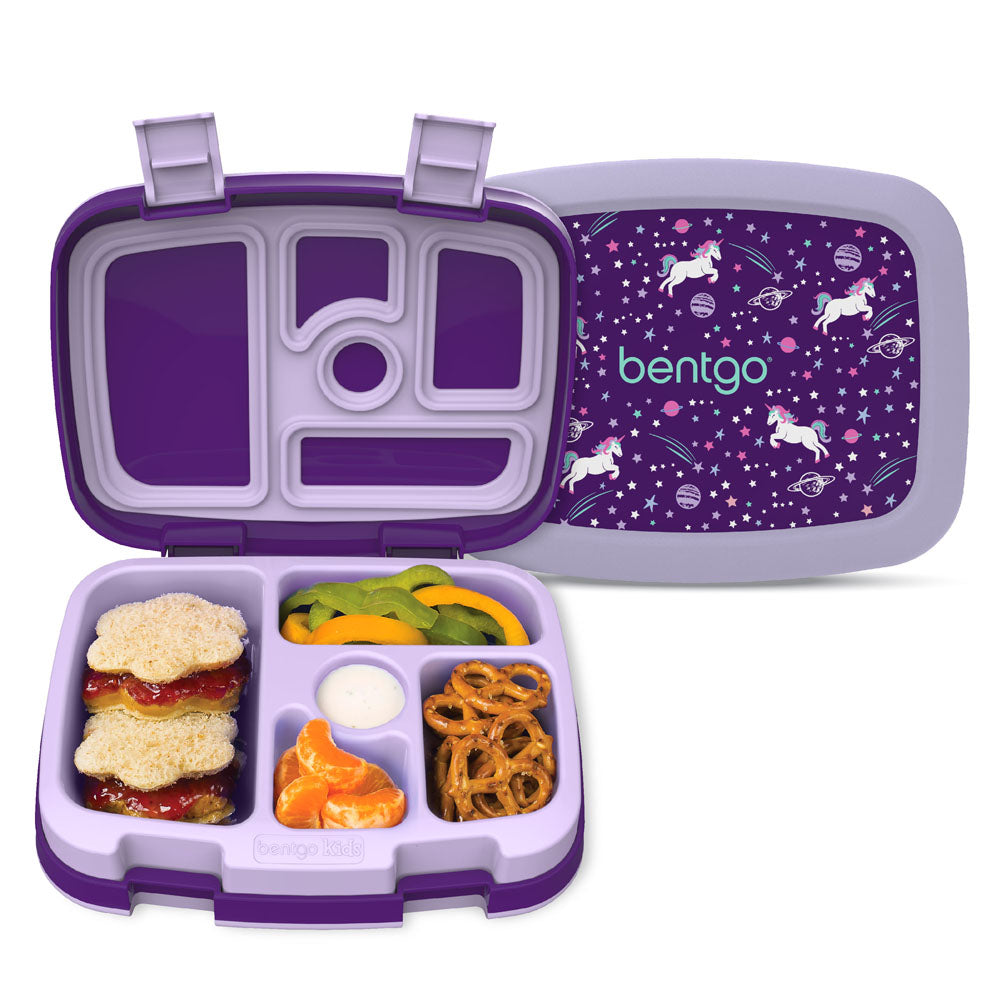 Bentgo Kids Prints Lunch Box (2-Pack) - Unicorn