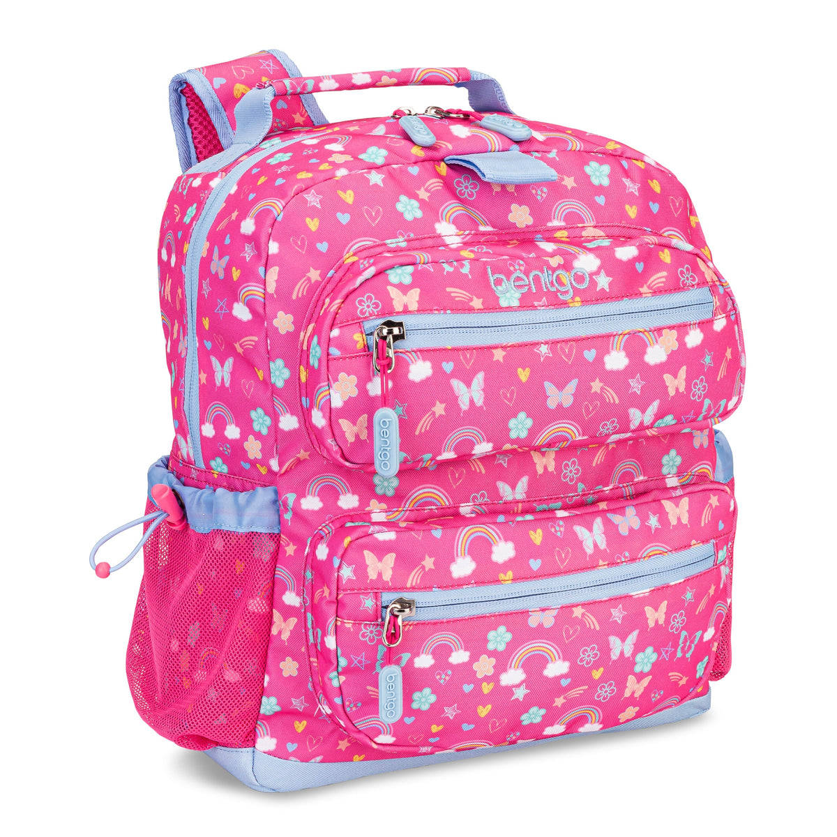 Bentgo Kids Prints Backpack - Rainbows and Butterflies