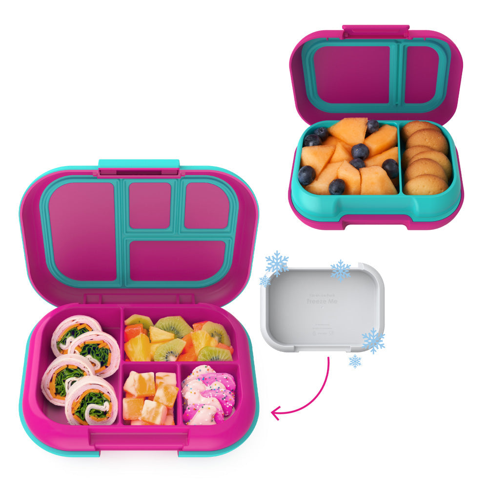Bentgo Chill Kids Lunch & Snack Box - Fuchsia/Teal