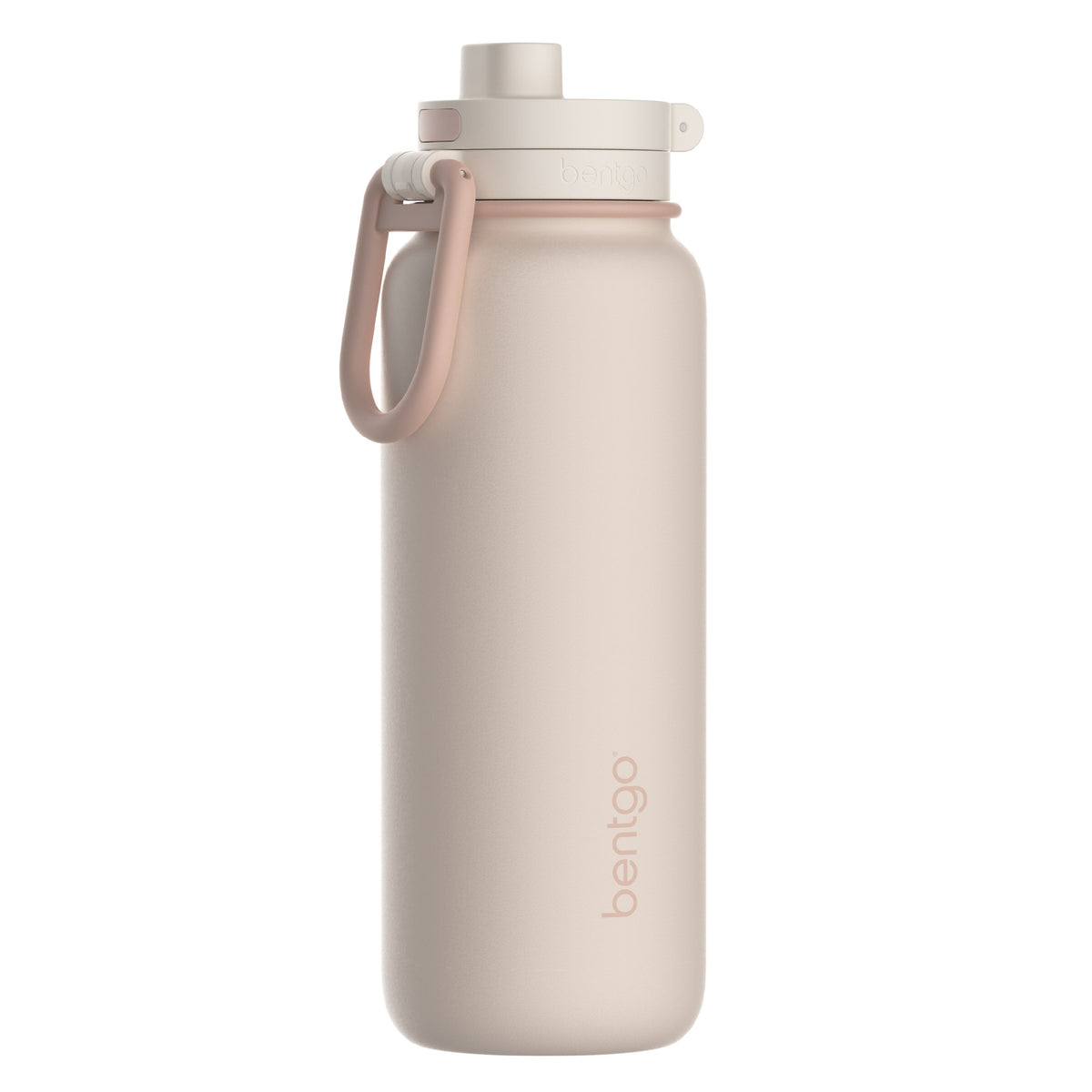Bentgo Flip 2-in-1 Water Bottle (24 fl oz) - Cafe Au Lait