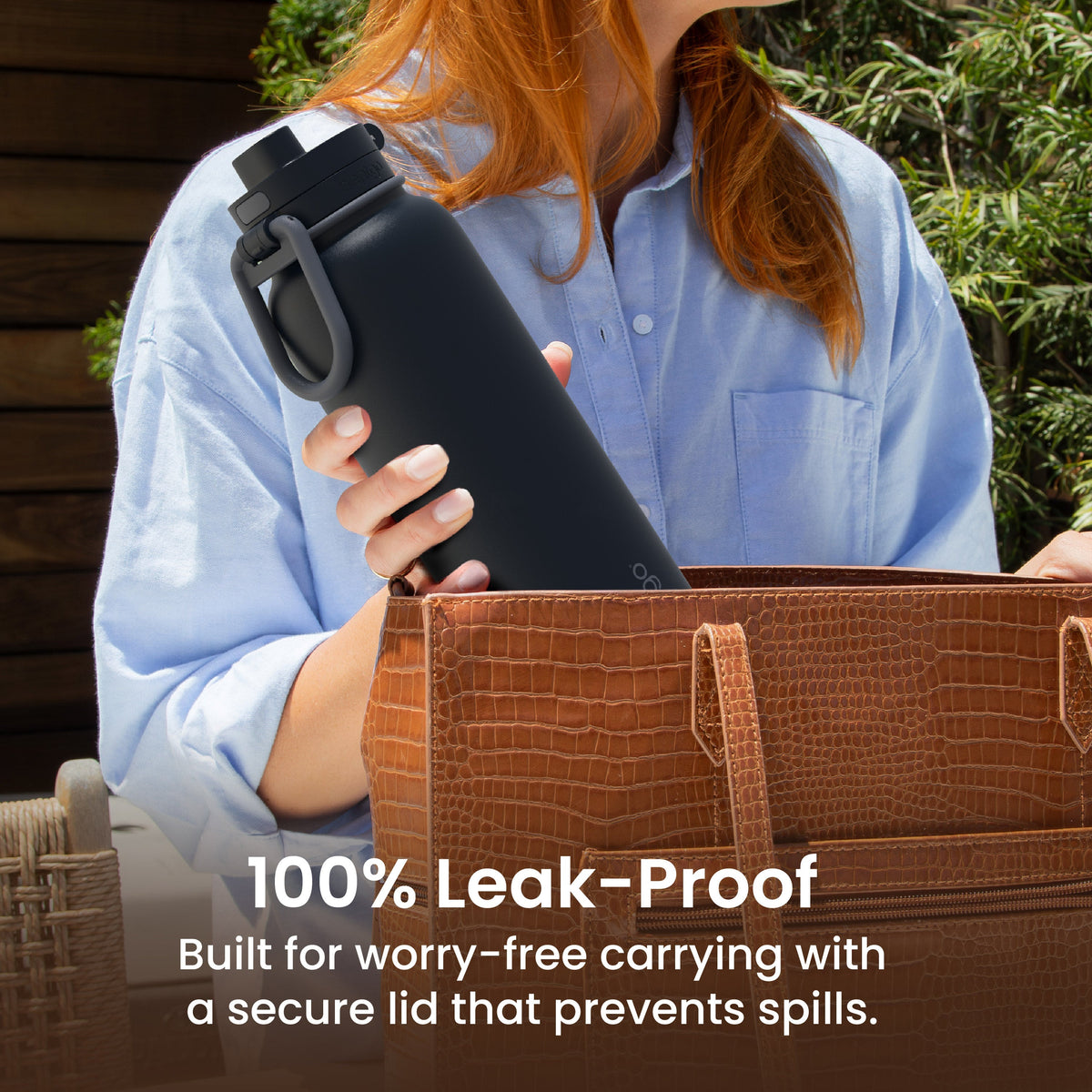 Bentgo Flip 2-in-1 Water Bottle (32 fl oz)