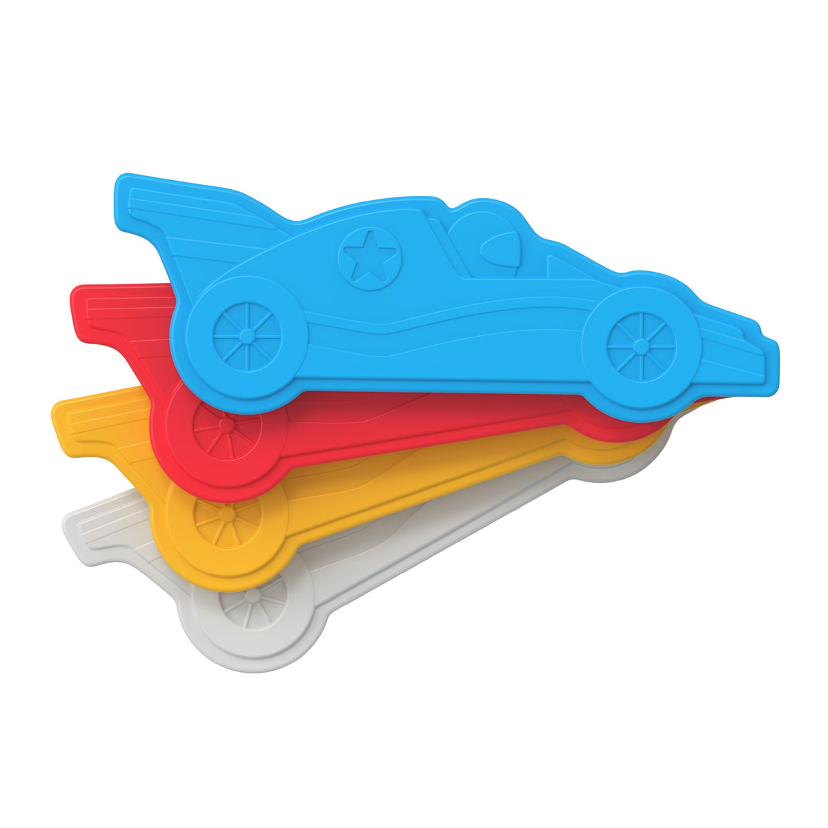 Bentgo Buddies Reusable Ice Packs (4-Pack) - Race Cars