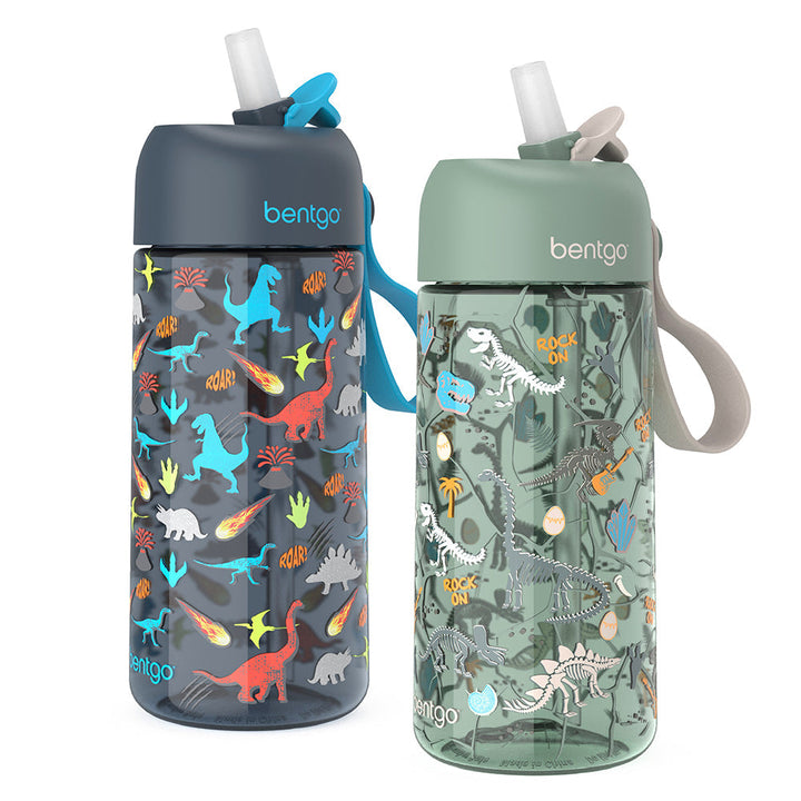 Bentgo Kids Prints Water Bottle (2-Pack) B6