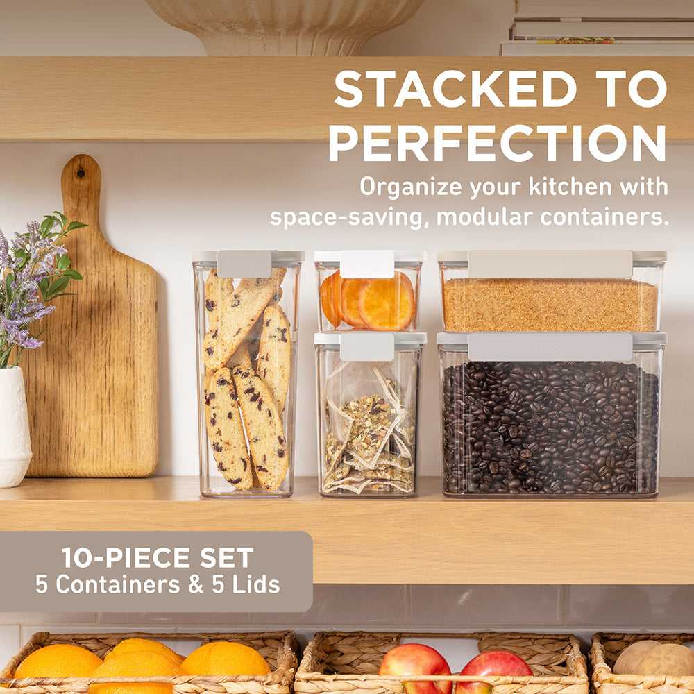 Bentgo Pantry Airtight Dry Food Storage Containers (10-pcs)