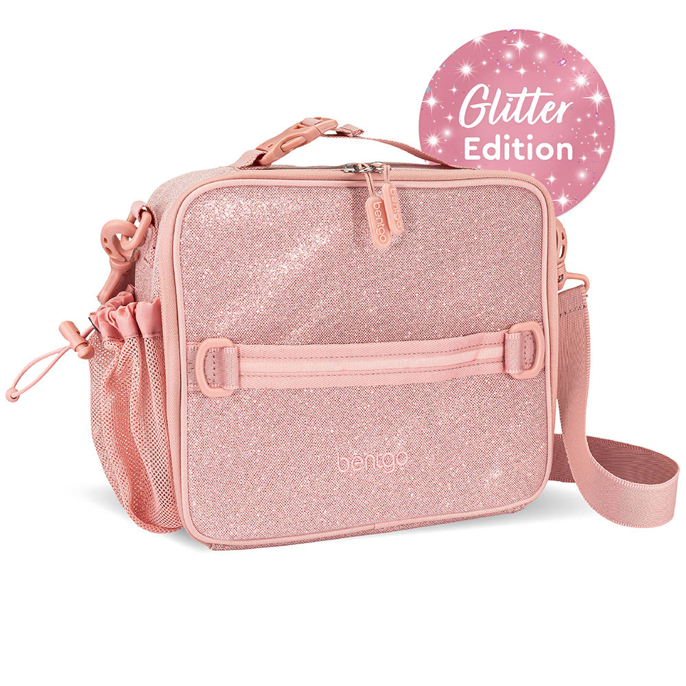 Bentgo Kids Lunch Bag - Petal Pink Glitter
