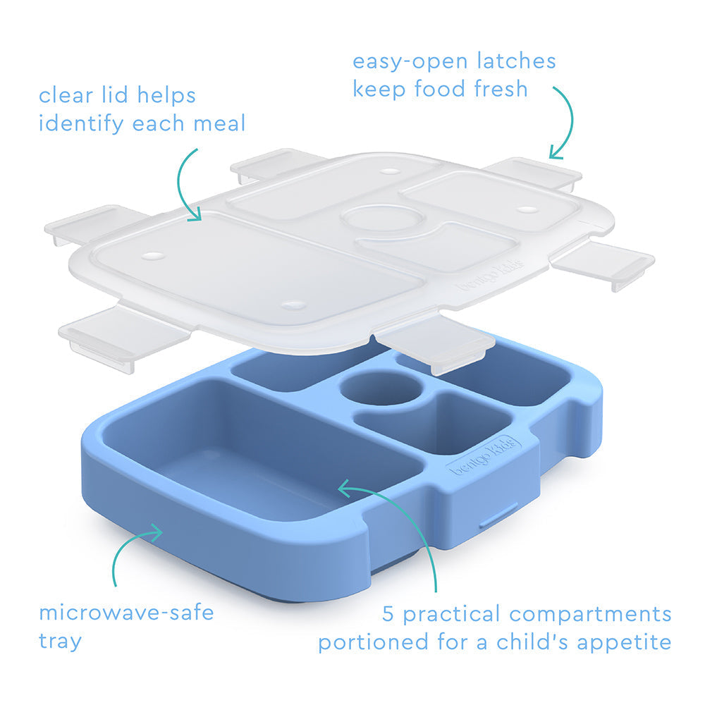 Bentgo Kids Prints Tray with Transparent Cover