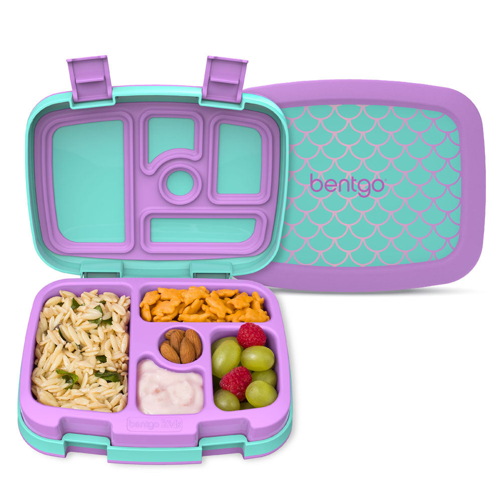 Bentgo Kids Prints Lunch Box (2-Pack) - Mermaid Scales