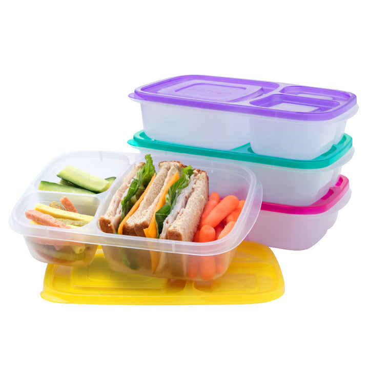 Bentgo Easyboxes 3-Compartment Food Containers 8-Piece Set A8