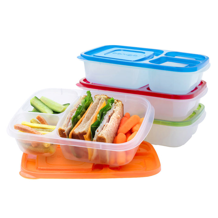 Bentgo Easyboxes 3-Compartment Food Containers 8-Piece Set S3
