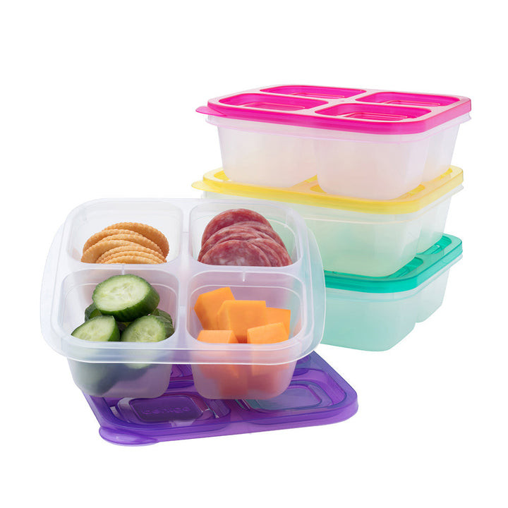 Bentgo Easyboxes 4-Compartment Snack Containers 8-Piece Set Q7