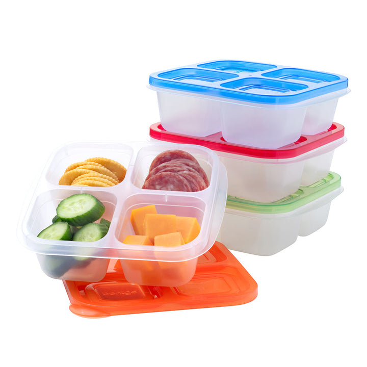 Bentgo Easyboxes 4-Compartment Snack Containers 8-Piece Set G7
