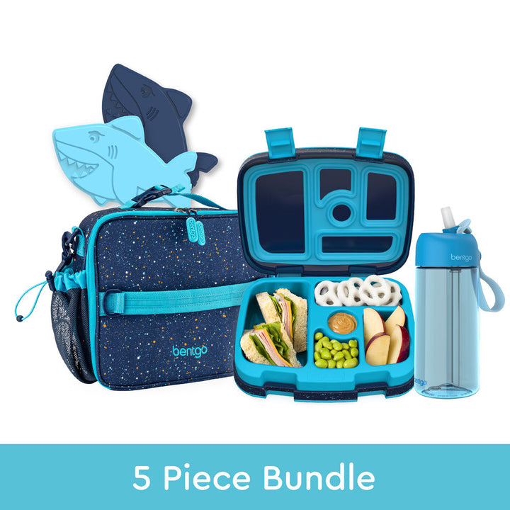 Bentgo Kids Prints Lunch 5-Piece Set with Ice Packs P6