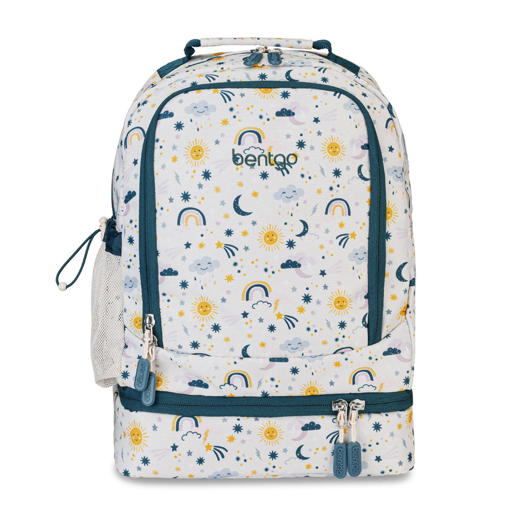 Bentgo Kids Prints 2-in-1 Backpack & Lunch Bag - Friendly Skies