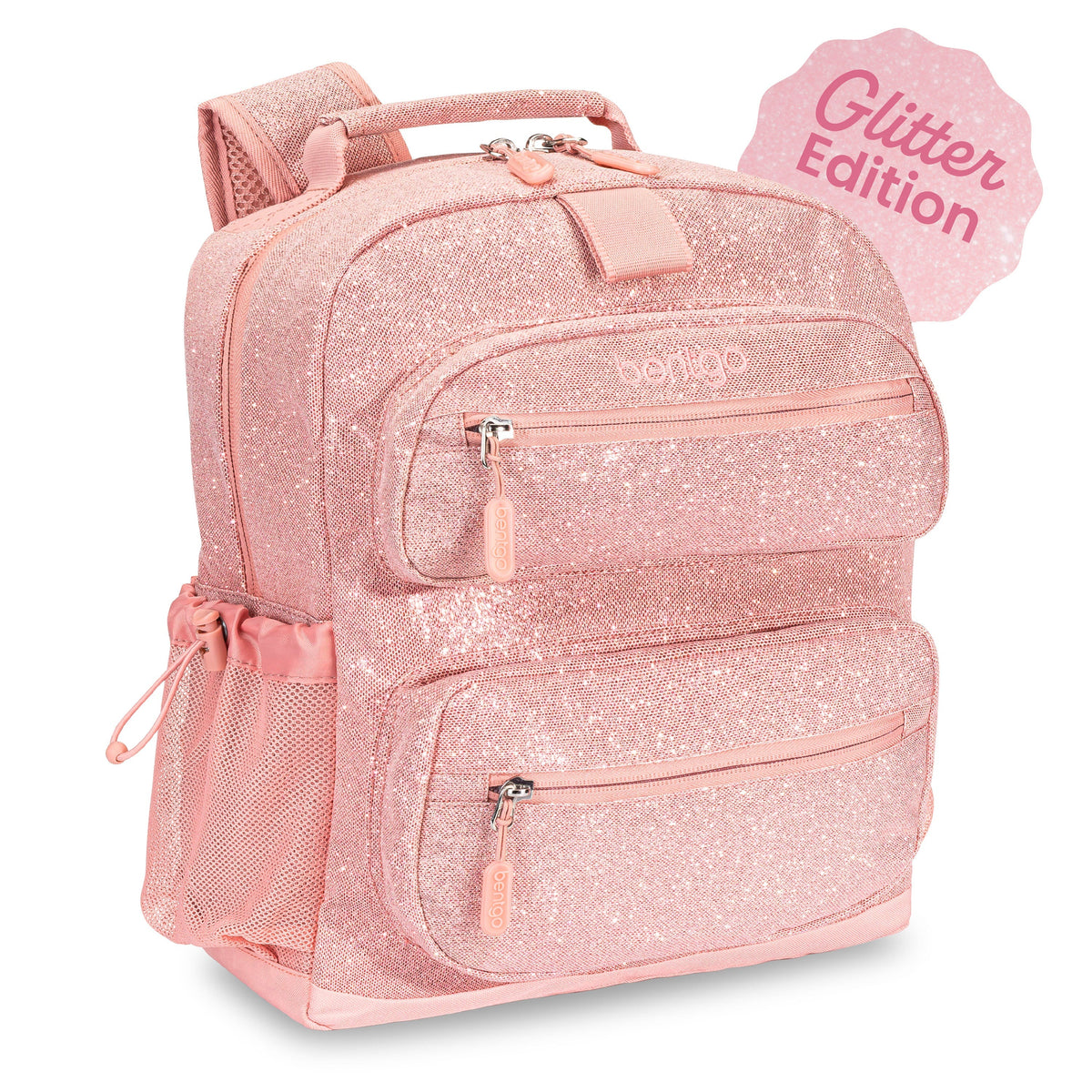 Bentgo Kids Backpack - Petal Pink Glitter