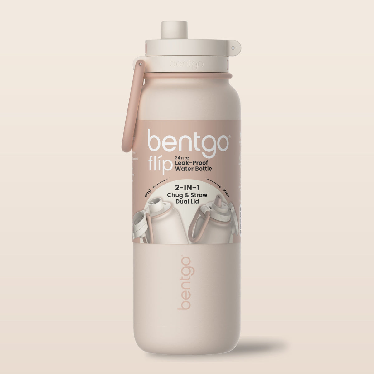 Bentgo Flip 2-in-1 Water Bottle (24 fl oz)