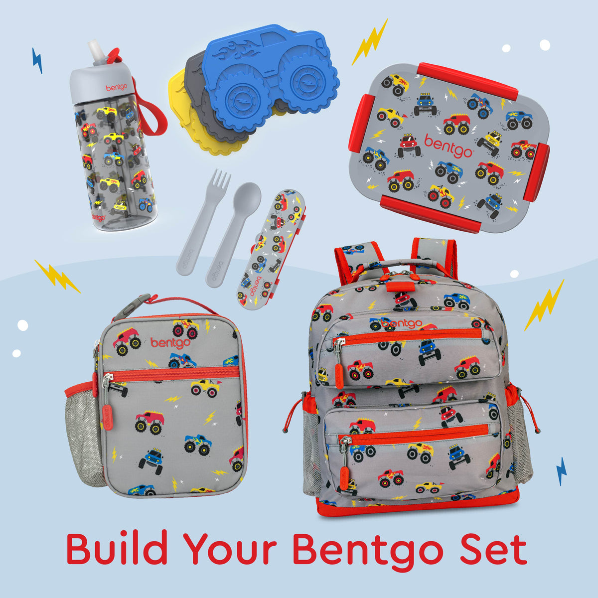 Bentgo Kids Snap & Go Lunch Box (2-Pack)