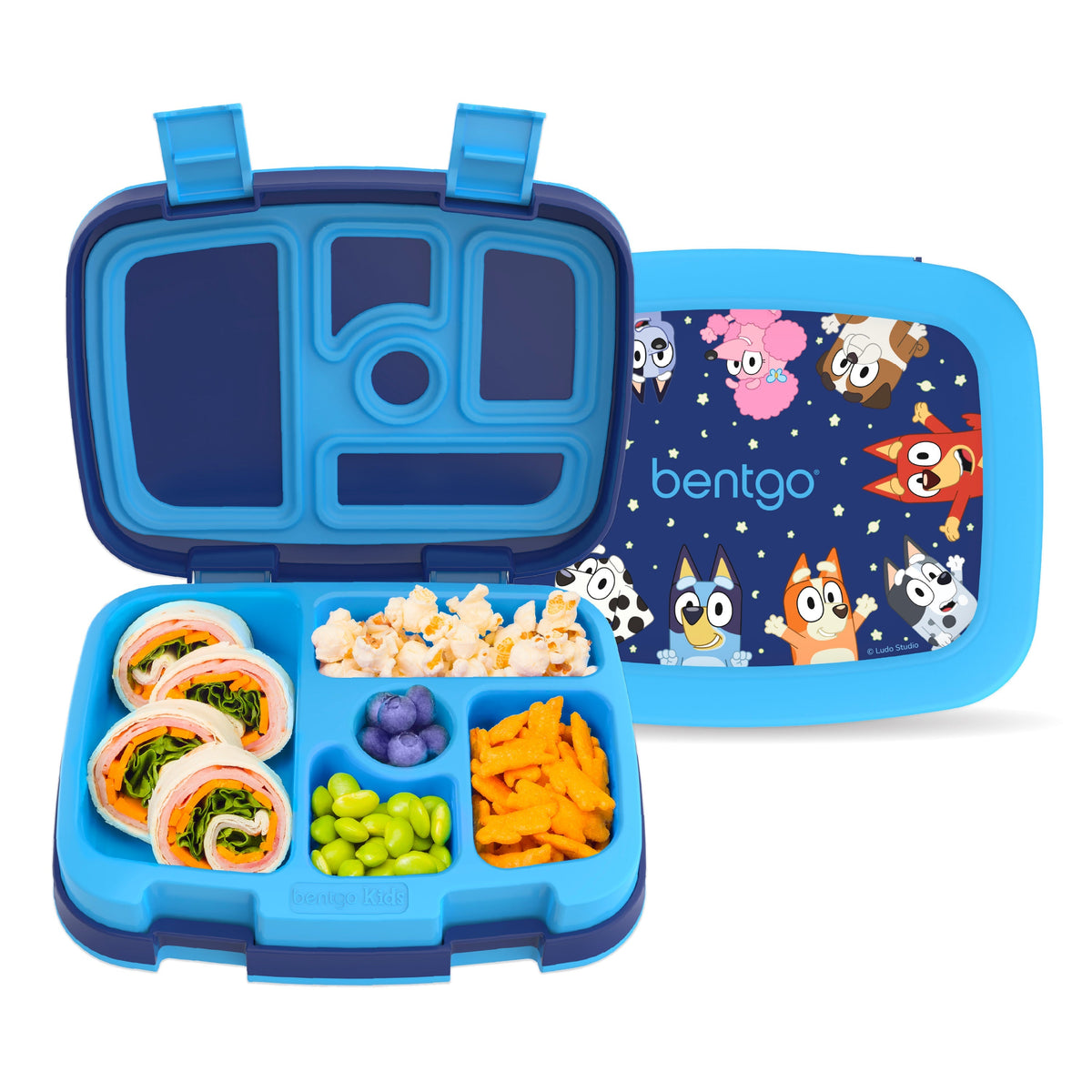 Bentgo + Bluey Kids Prints Lunch Box - Bluey’s Universe