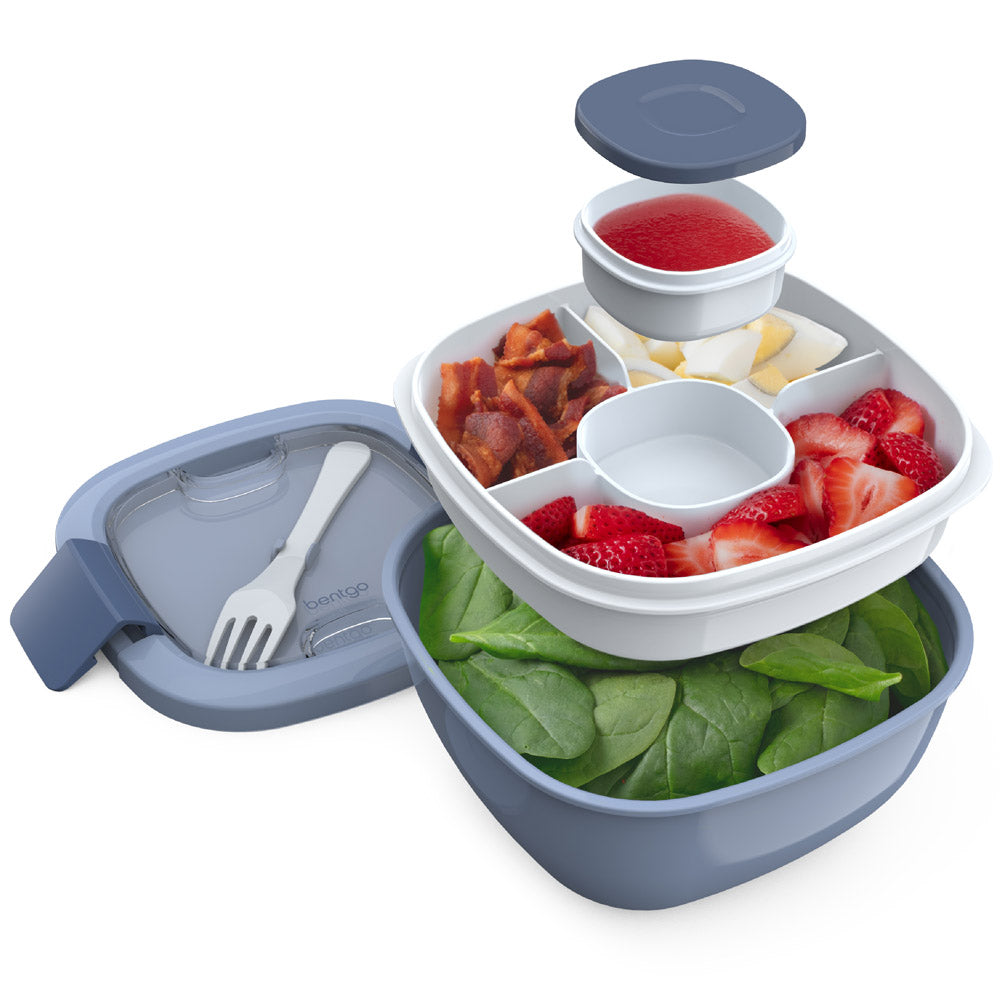 Bentgo All-in-One Salad Container - Slate