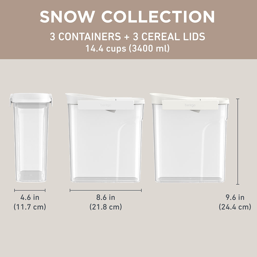 Bentgo Pantry Airtight Cereal Containers (6-pcs)