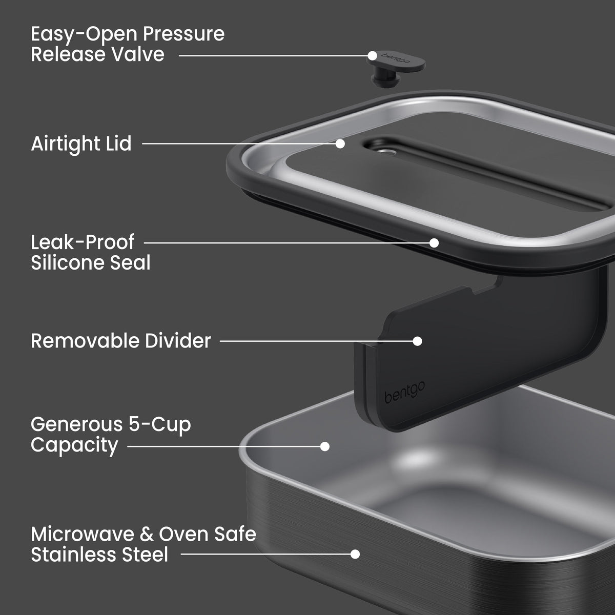Bentgo MicroSteel Lunch Box