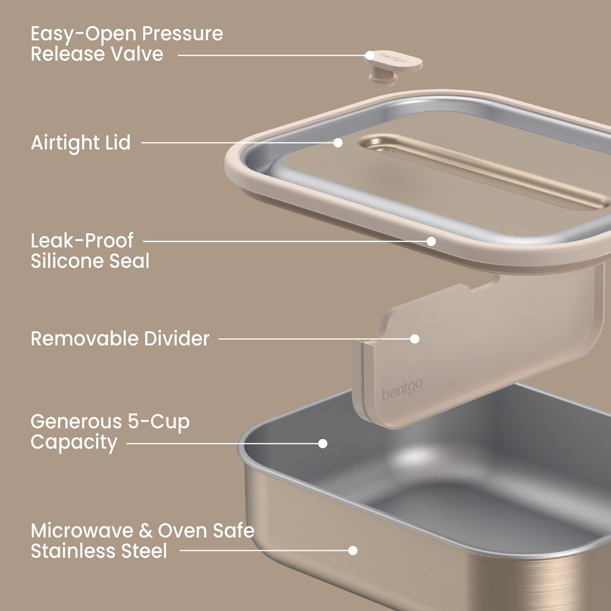 Bentgo MicroSteel Lunch Box