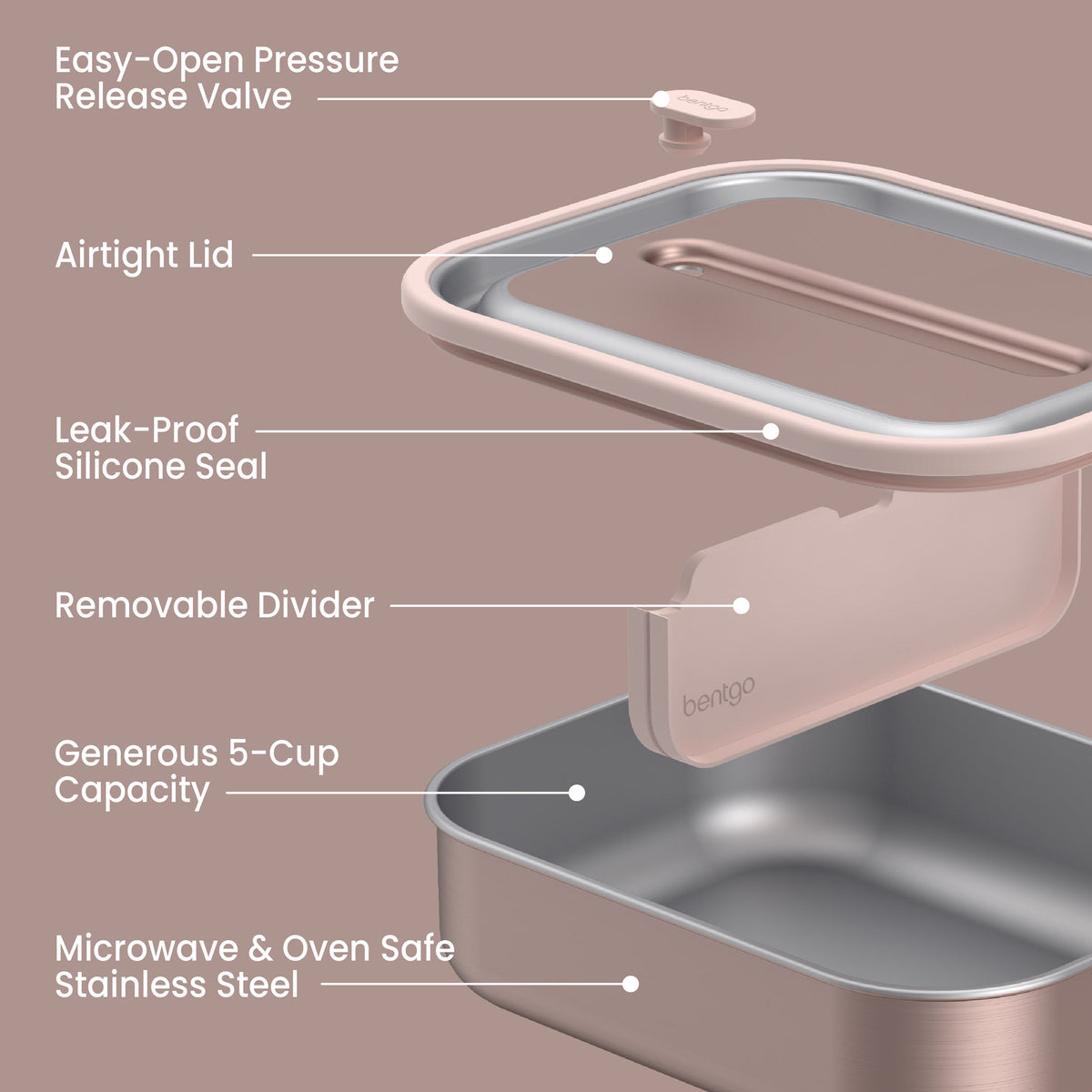 Bentgo MicroSteel Lunch Box